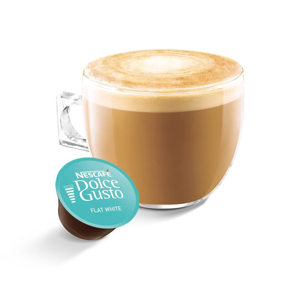 NESCAFE Dolce Gusto / كبسولات قهوة ، فلات وايت ، 187.2 جرام ، 16 قطعة × 3 عبوات - 2
