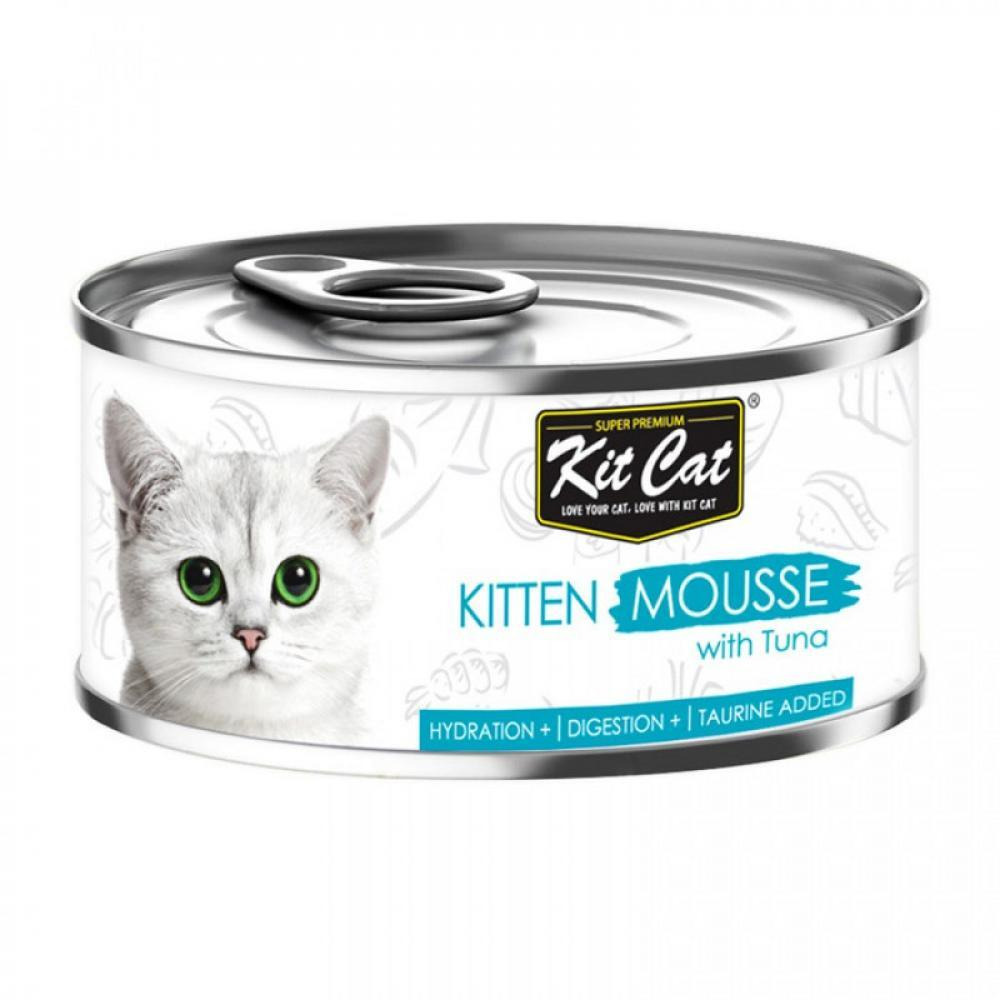 KitCat Kitten Mousse - Tuna - CAN - BOX - 24*80g - 1