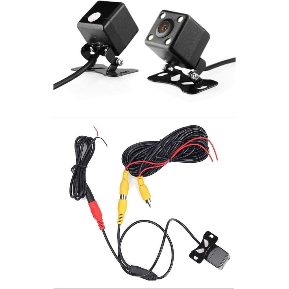 Universal Waterproof Rear View Camera with 4 Led, Night Vision - 5