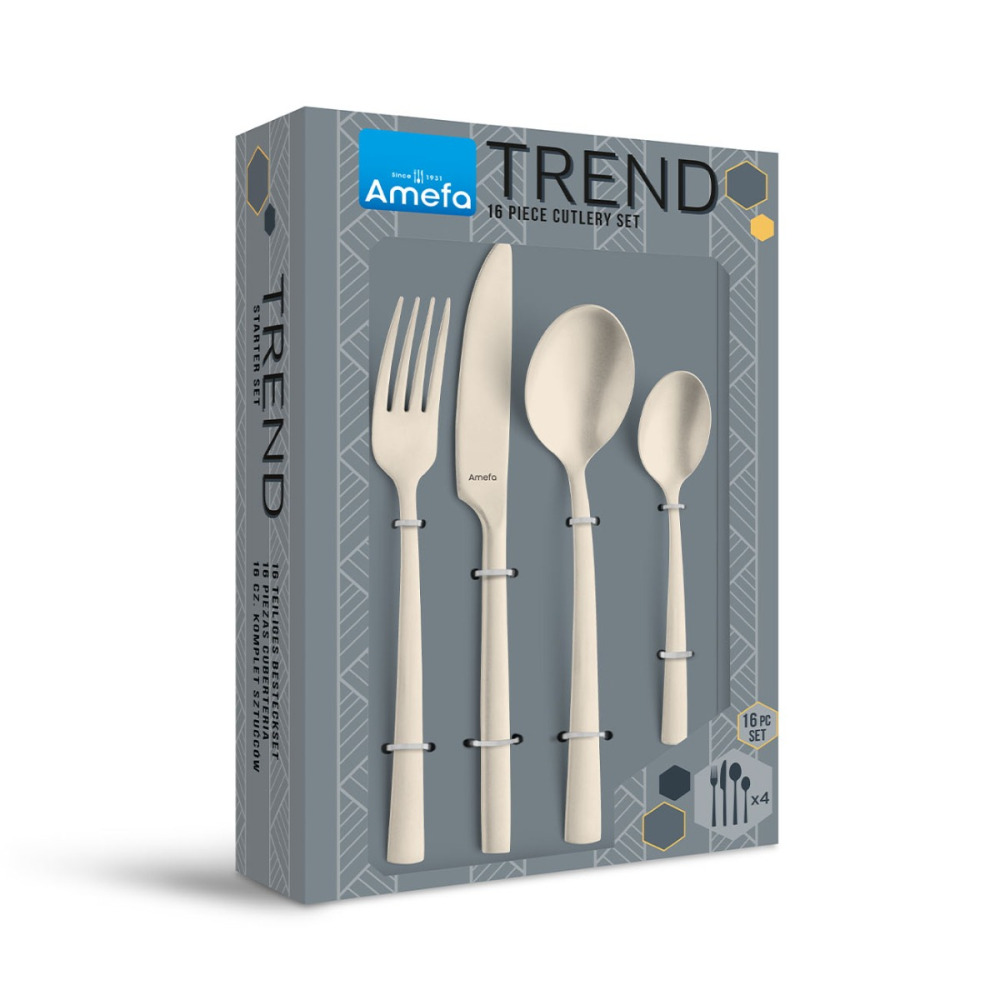 Manille PVD - 16pc Cutlery set Champagne - 3
