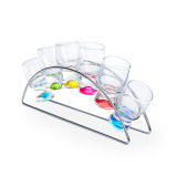 Fissman 6-Piece Shot Glasses 60ml With A Stand Glass - 1 miniature