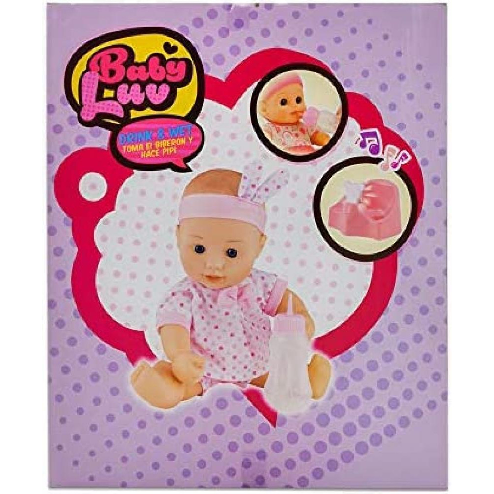 Deluxe / Baby Luv Drink & Wet Baby with Potty (Voice) - 3
