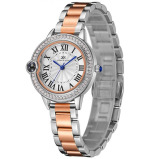 Kenneth Scott Women's White Dial Analog Watch - K22530-KBKW - 2 miniature