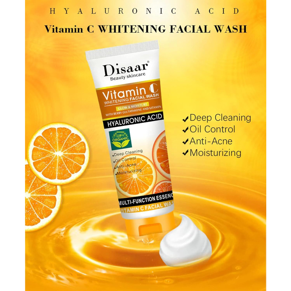 DISAAR, Beauty Skincare Пенка ДЛЯ Умывания С ВИТАМИНОМ С, 100 мл - 4