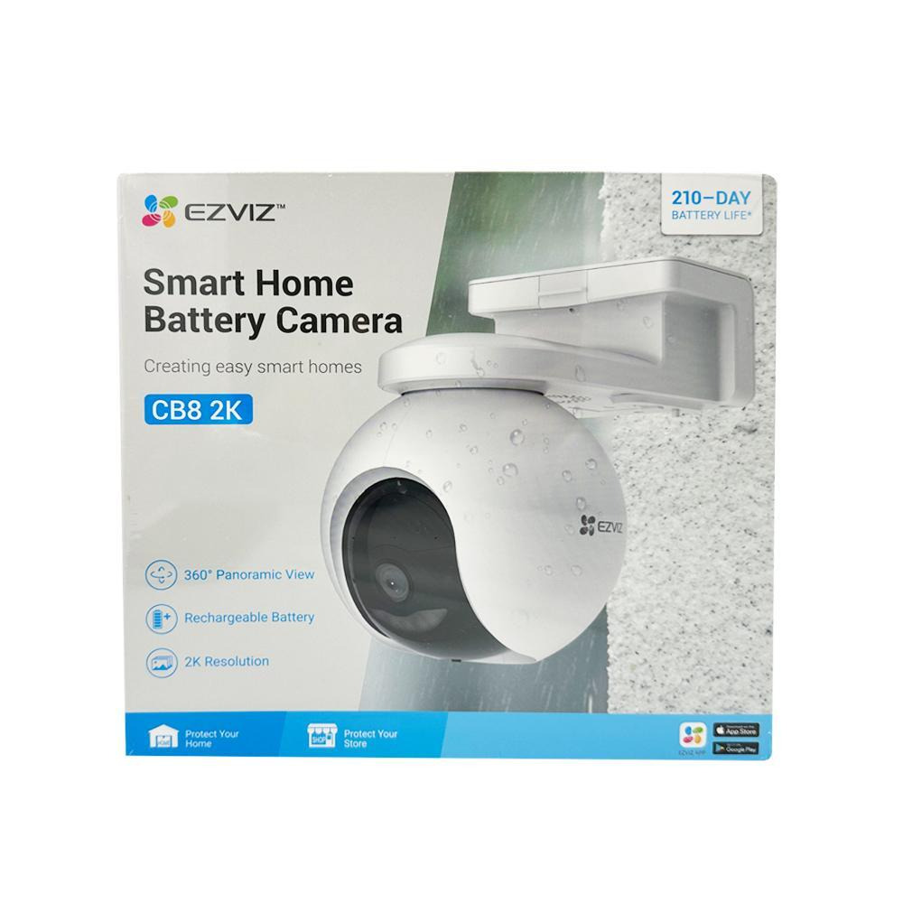Hikvision Ezviz Outdoor 360 Degree Smart Home Battery Camera Cb8 2K - 2