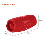 Jbl Bluetooth Speaker Charge5 Red - 3 miniature