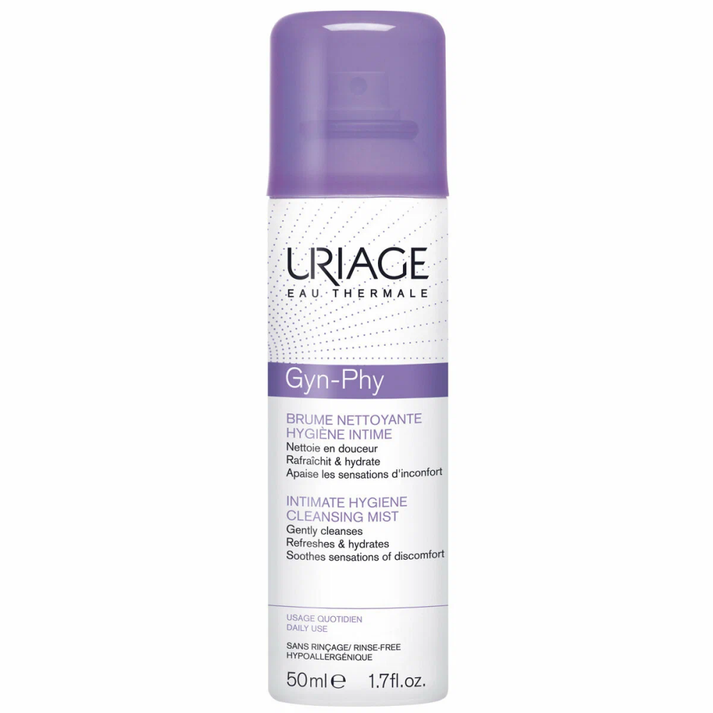 Uriage Intimate Hygiene Cleansing Mist Spray For Women 50 ml, White - 1