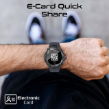 Promate XWATCH-R19 1,53-ДЮЙМОВЫЙ Круглый Экран Фитнес-Трекер Умные Часы с BT Calling Серый - 2 miniature