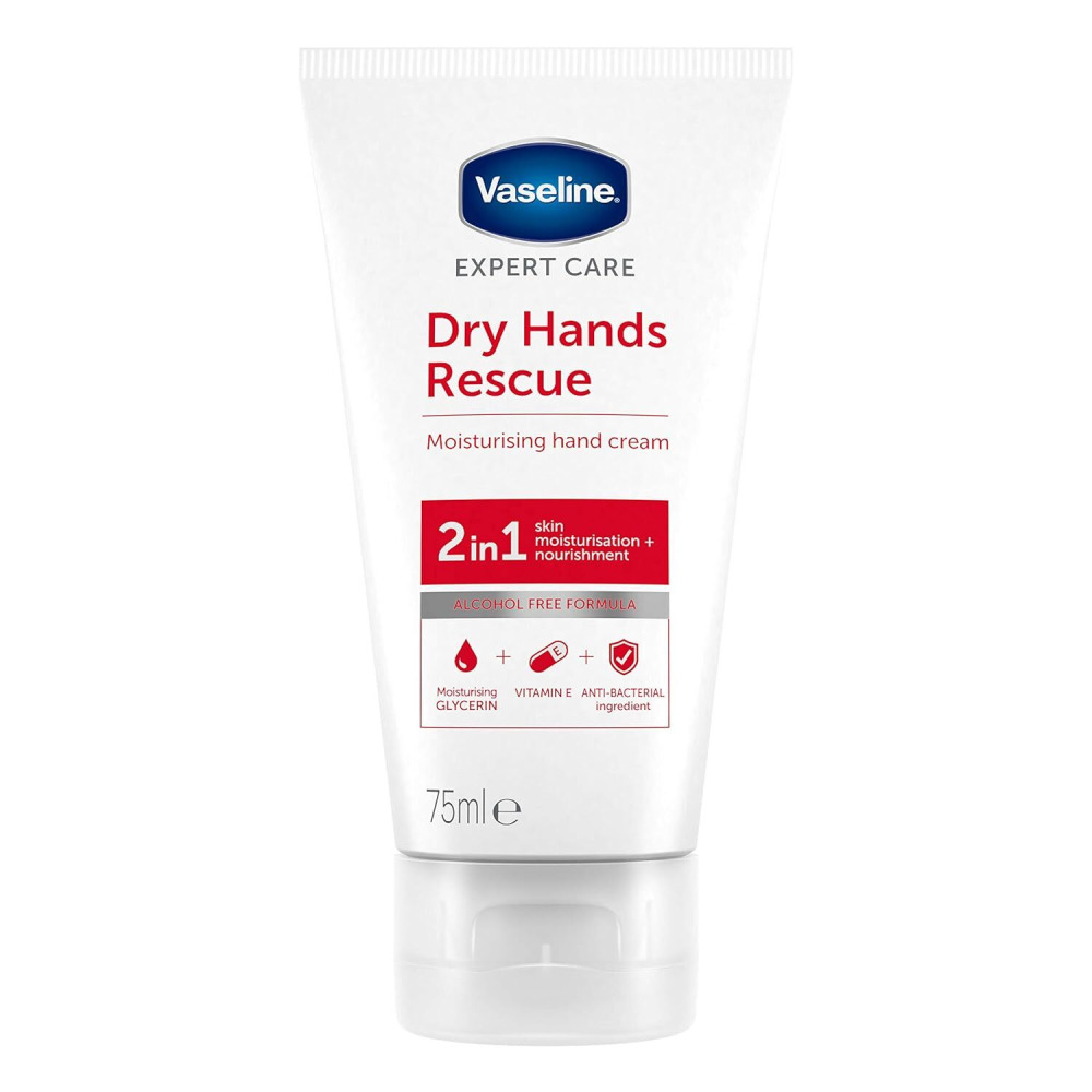 Hand Cream Vaseline Expert Care, Dry Hands Rescue, 75ml - 1