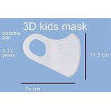 Swift / Face mask, Kids 3D protective mask disposable, 50 pcs - 2 miniature