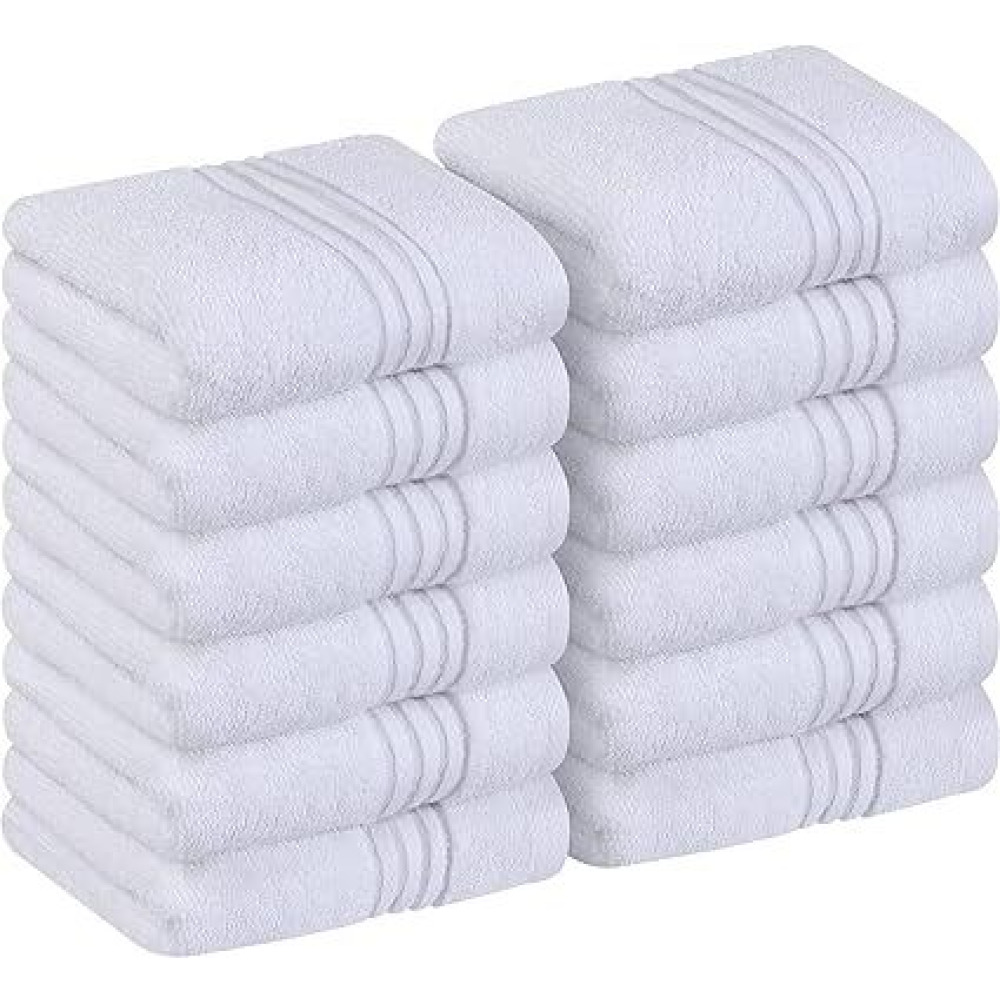 Hand Towel 90x50 cm, 550 GSM, Towels for hotels, homes and spa, 12 pcs - 1
