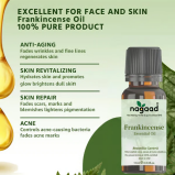 Nagaad Frankincense Boswellia Carterii Essential Oil Luban - 100% Natural Organic - 4 miniature