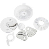 Admiral Multi -Function Food Processor with Shredding, Slicing, Kneading, Whisk Plate, Juicer \& Blender 220-240V, 50\/60Hz, 800W, ADFP9081, 1 Year Wa - 5 miniature