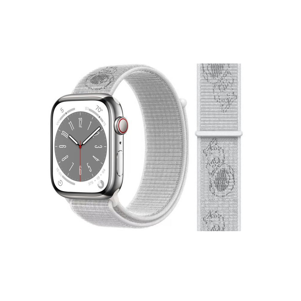 Perfii Nylon Loop Replacement Band For Apple Watch 41,40,38 mm Series 8,7,6,SE,5,4,3 - 1