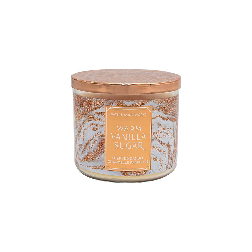 Bath & Body Works / Candles, Warm vanilla sugar, 3-wick, Orange - 1