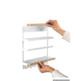 Wenko Magnetic Kitchen Organizer Magna White - 3 miniature