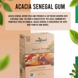 Nagaad Organic Acacia Senegal Gum Arabic, USDA Certified, 100% Pure Natural Emulsifier for Food & Smoothies, Cooking – 113g - 5 miniature