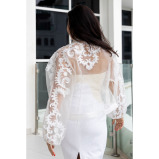 Asian SPIRIT, Бомбер Off White Symphony, СВОБОДНЫЙ Размер (xs-xl) - 2 miniature