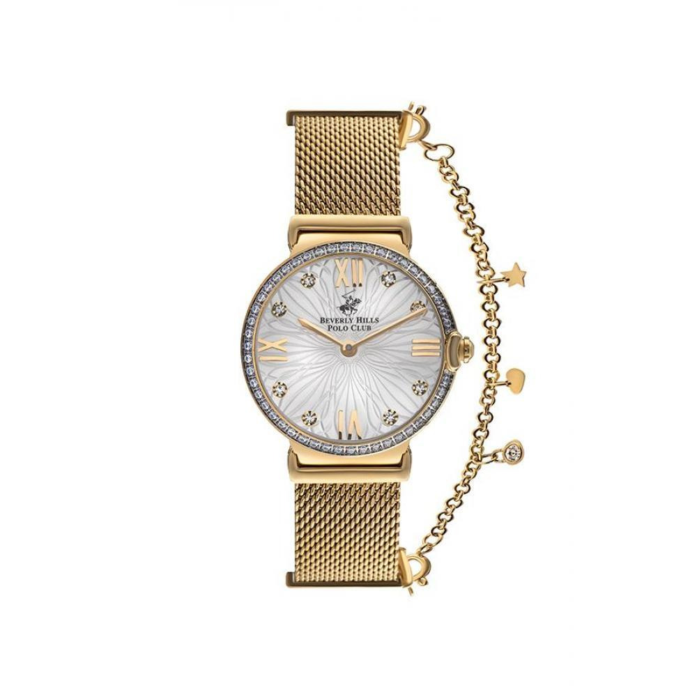 BEVERLY HILLS POLO CLUB Women's Analog Silver Dial Watch - BP3363C.130 - 1