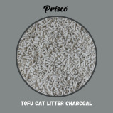 Prisco \/ Tofu Cat Litters Set of 4 Packs Scents: Green Tea, Lavender, Original, Charcoal - 2 miniature