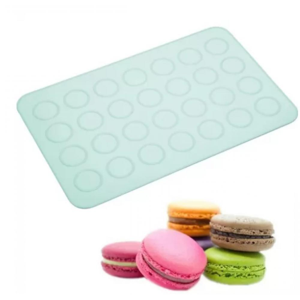 KitchenCraft Silicone Macaron Baking Sheet 36 x 23 cm - 1