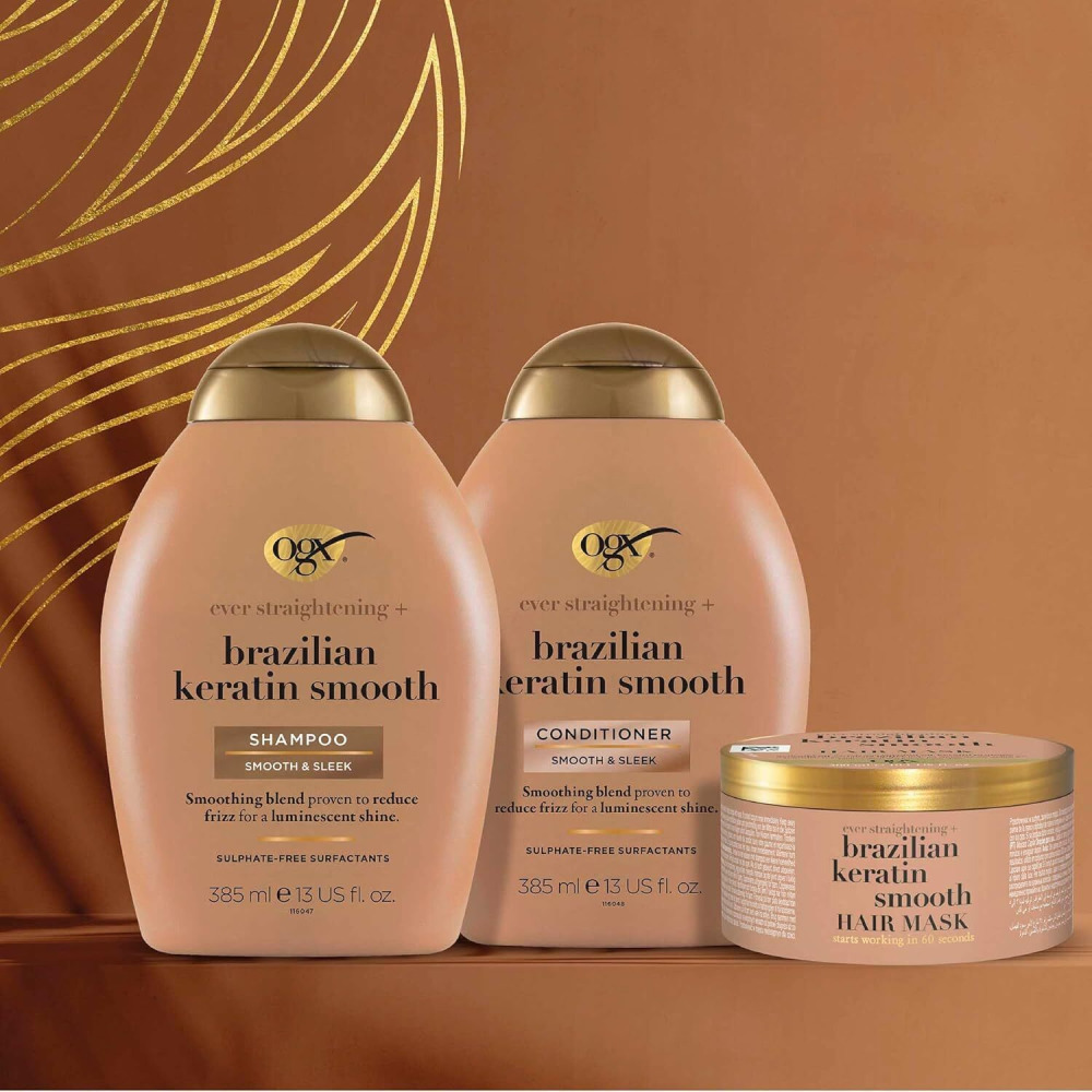 Ogx - Brazilian Keratin Smooth Shampoo 385ml - 7
