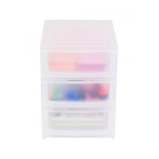 Маленький Органайзер-Штабелер Pearl Life С 3 Ящиками, полупрозрачный - 2 miniature