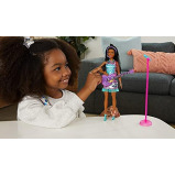 Barbie Music Brooklyn Feature Doll English Speaking, Gift For 3 To 7 Year Olds Gyj22, Multi Colour - 2 miniature