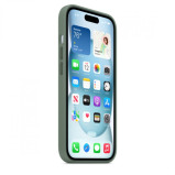 Apple Iphone 15 Silicone Case Mt0x3zma Cypress With Magsafe - 2 miniature