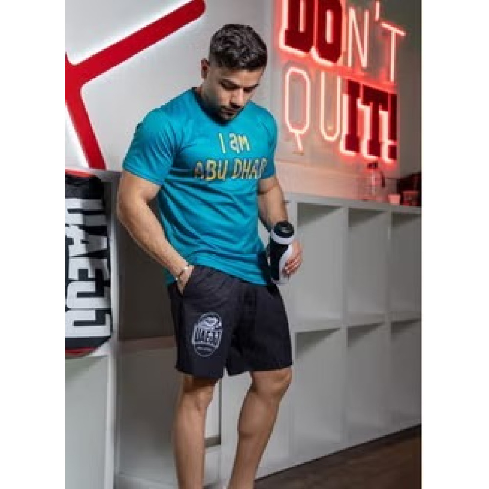 ФУТБОЛКА UAEJJ I Am Abu DHABI, СИНЯЯ, размер XL - 2