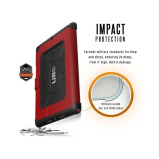 UAG Metropolis Case for iPad 2017-2018, Red - 2 miniature