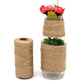 Premify / Natural jute twine rolls, 100x2 +100x3 mm - 5 miniature