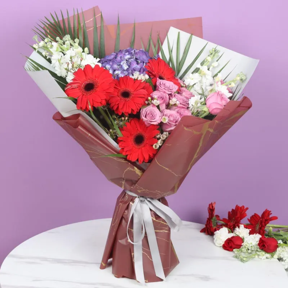 Букет Цветов Deep Connection - 1