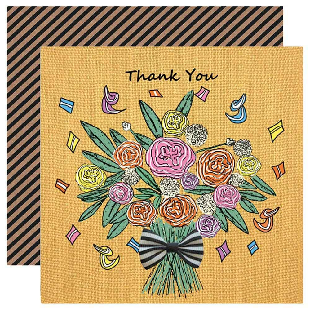 Thank You Flowers Card - 1