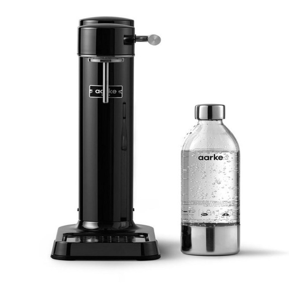 AARKE Sparkling Water Maker 3, Black Chrome