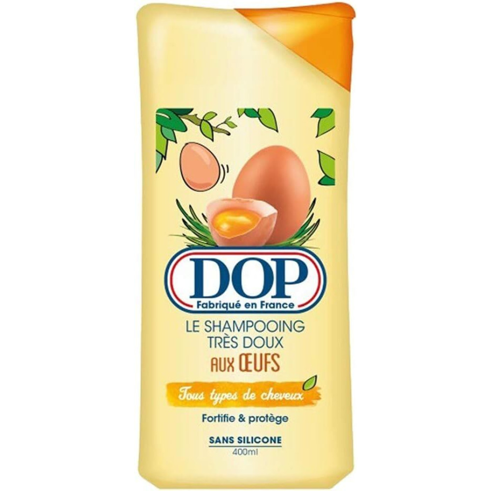 DOP, Very gentle shampoo with eggs, For all hair types, 4*400 ml - 1