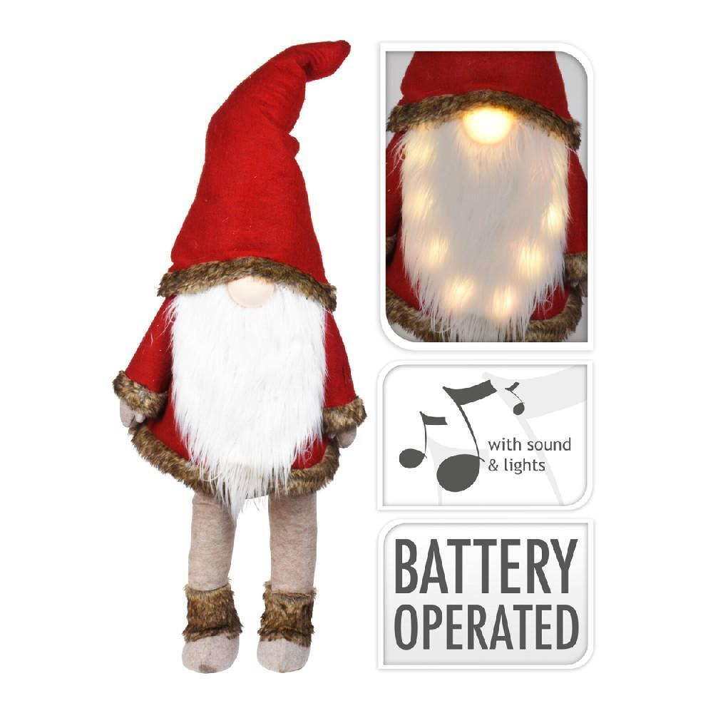 Koopman Gnome with Long Beard \& LED - 1