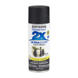 Rust-Oleum Ultra Cover 2x Flat Black Spray - 1 miniature