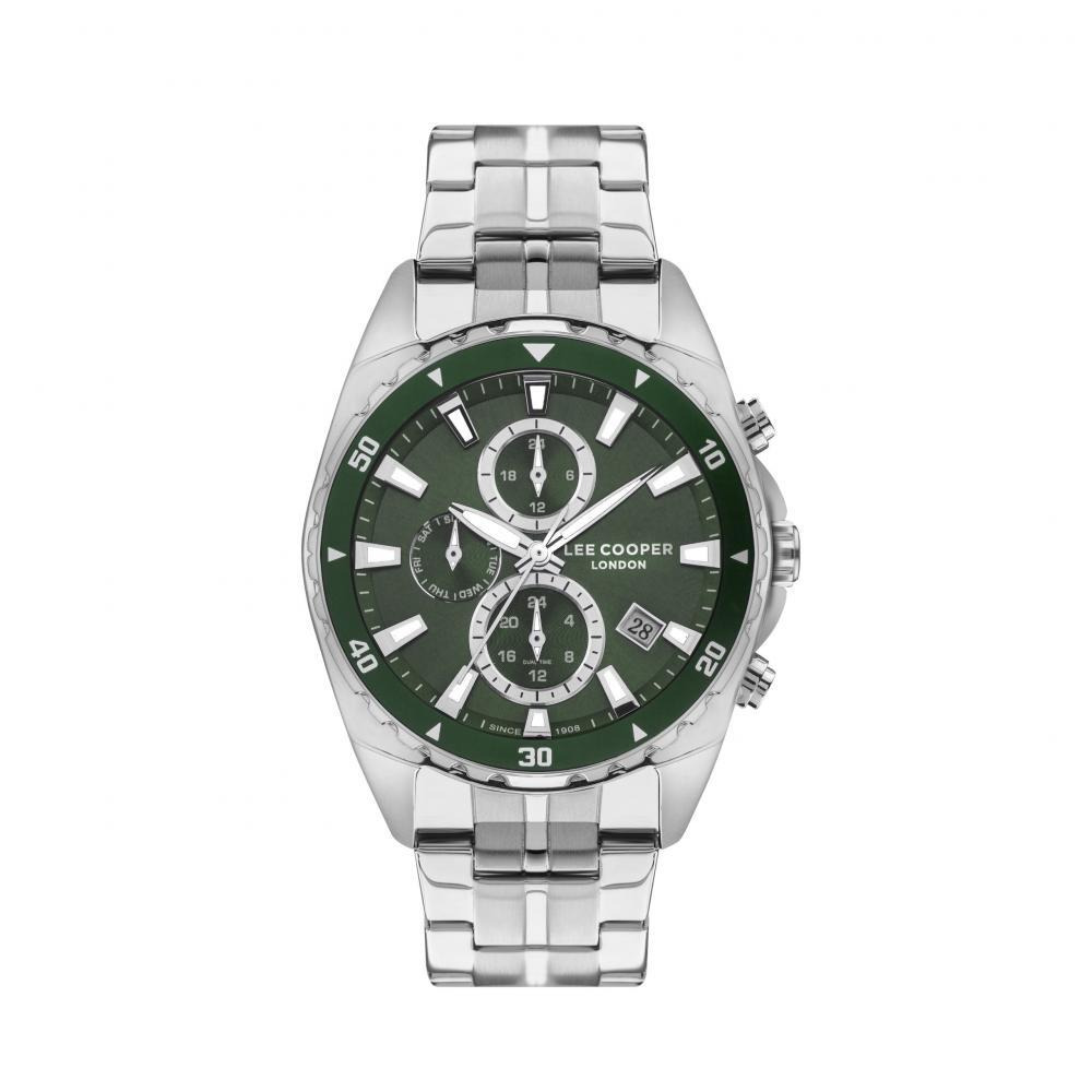 LEE COOPER Men's Multi Function Green Dial Watch LC07515.370 - 1