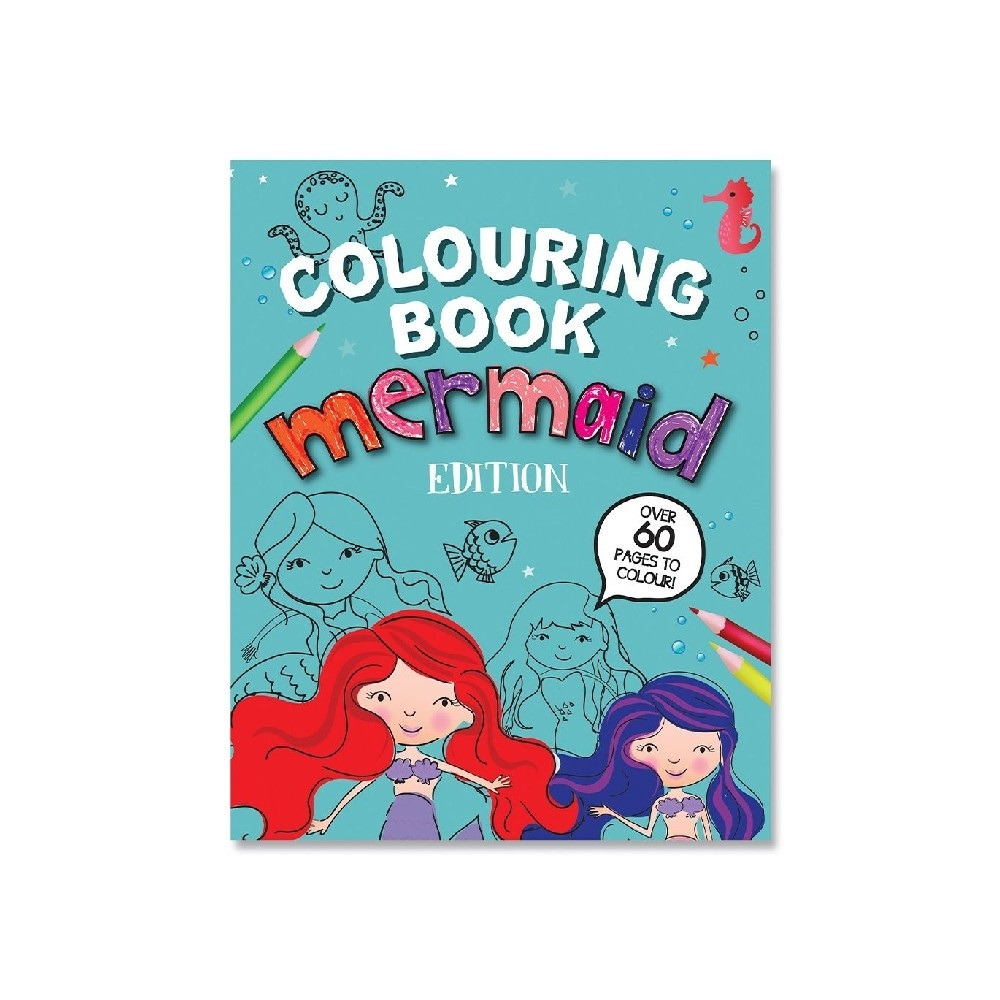 Coloring Book Eurowrap Mermaid - 1