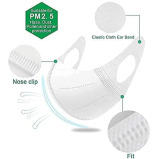 Swift / Face mask, Kids 3D protective mask disposable, 50 pcs - 3 miniature