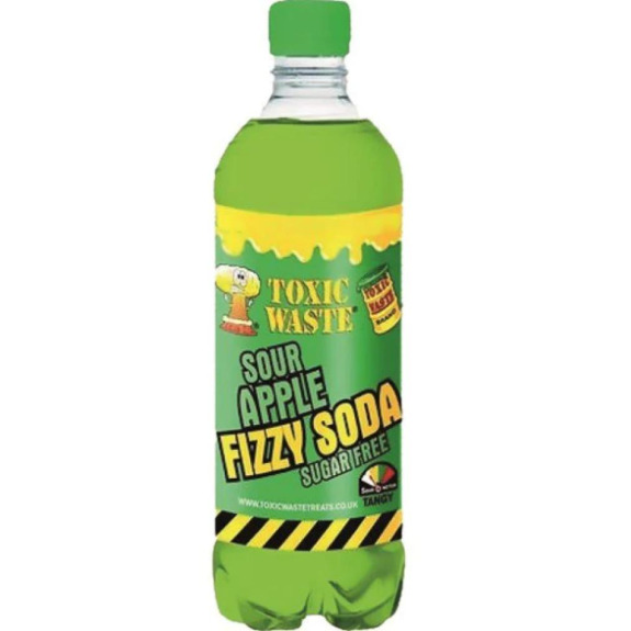 نفايات سامة صودا تفاح حامض 500 جم