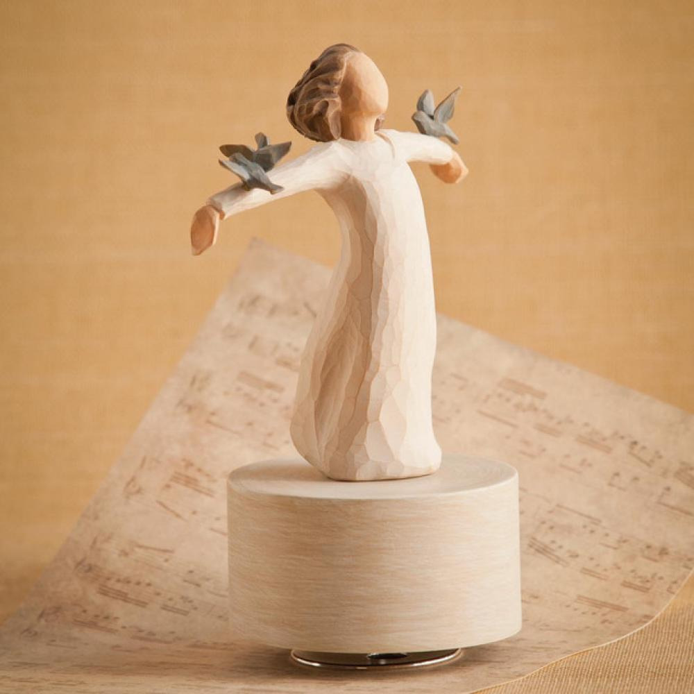 Willow Tree -Happiness Musical Figurine - 1