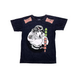 T-Shirt UAEJJ Falcon for Men Cotton Sportswear, Black, size XS - 1 miniature