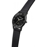 TRIWA Black Solar Classic Leather Strap Unisex Watch Solar Powered Movement VS22B - 2 miniature
