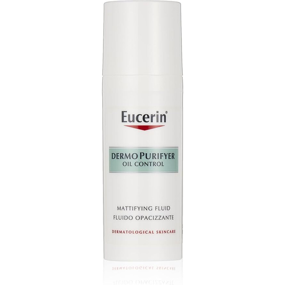 Eucerin DermoPurifyer Oil Control Face Mattifying Fluid with Salicyclic Acid, 50ml - 1