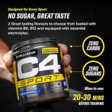 C4 Sport   Pre-workout - 192g - 30 Servings - Icy Blue Raspberry  - 2 miniature
