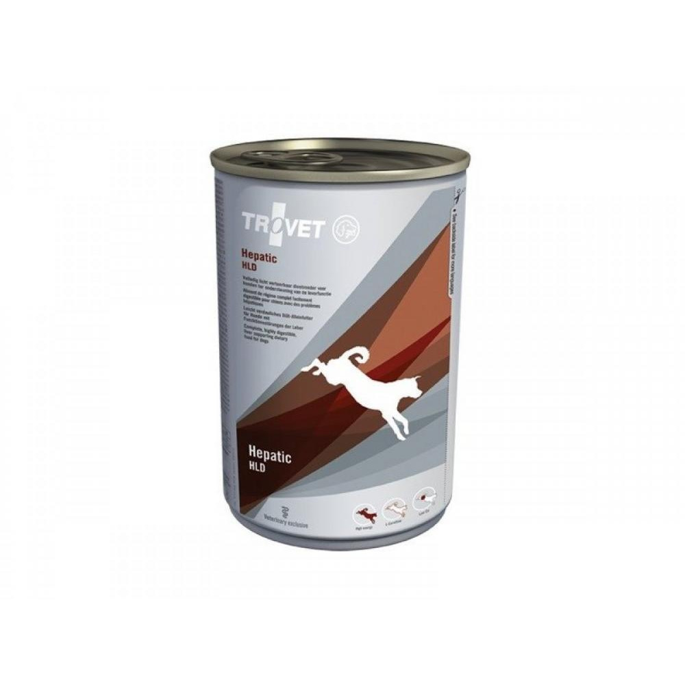 Trovet Dog Food Hepatic - Chicken \& Rice - Can - BOX - 6 * 400 g  - 1