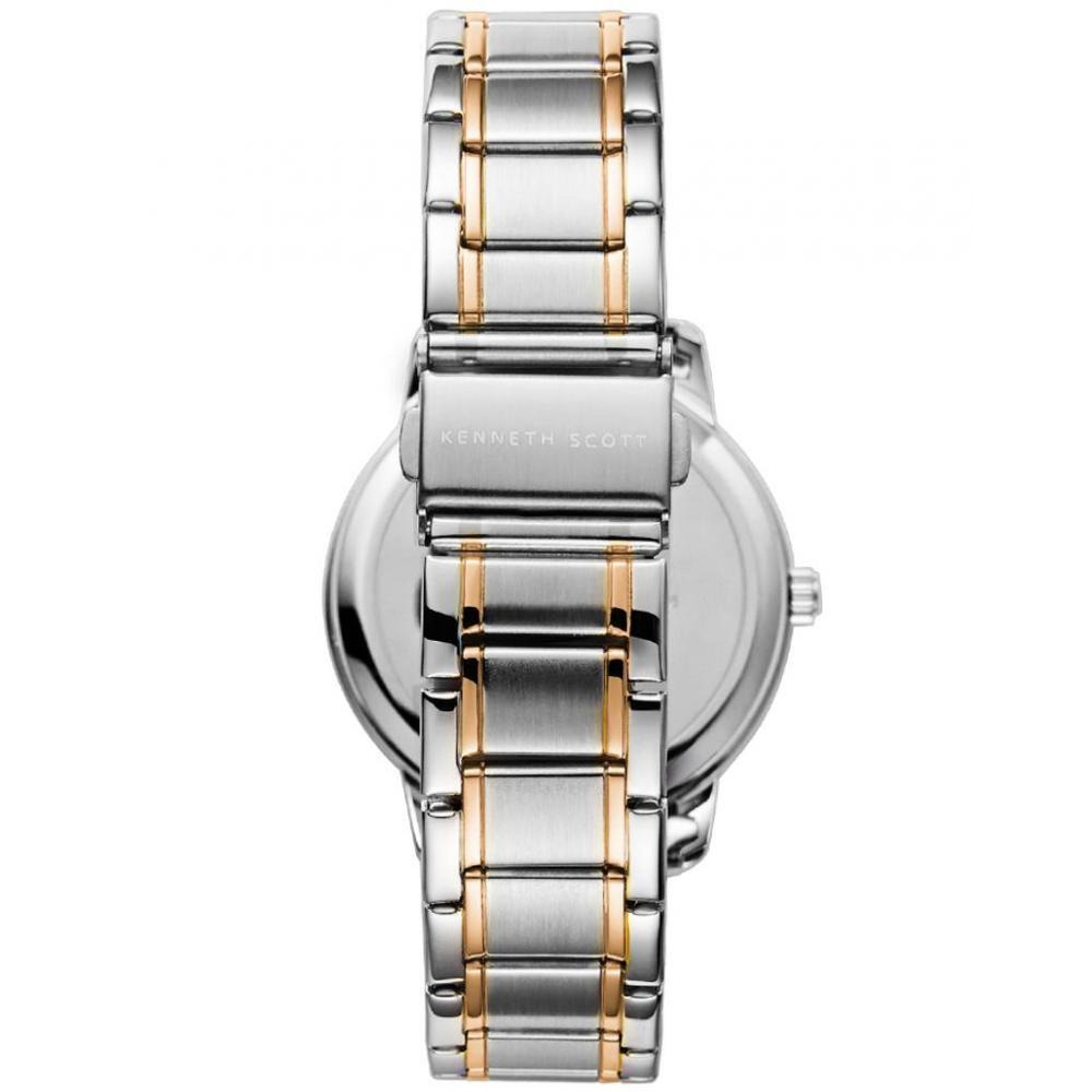 Kenneth Scott Men's Blue Dial Analog Watch - K22027-KBKN - 3