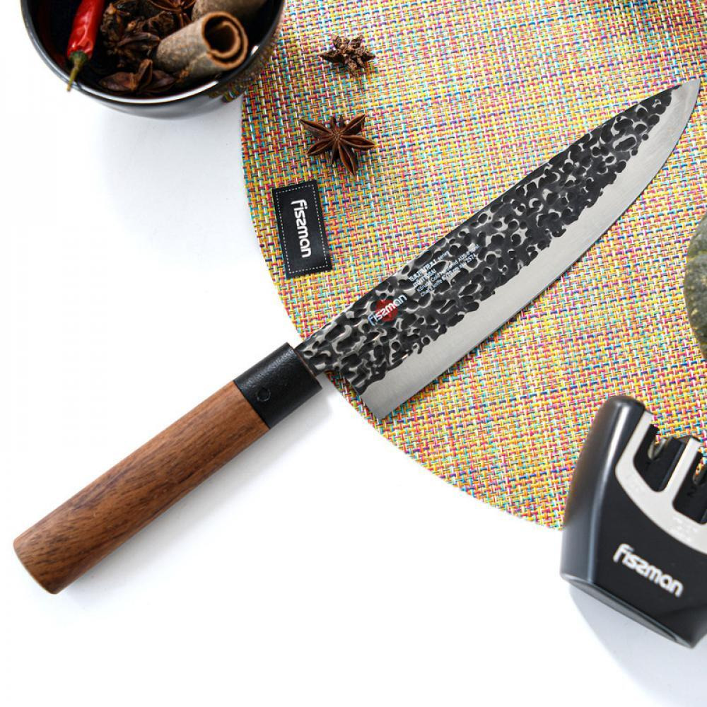 Fissman 8" Chef's Knife SAMURAI ITTOSAI 20 Cm(steel AUS-8) - 5